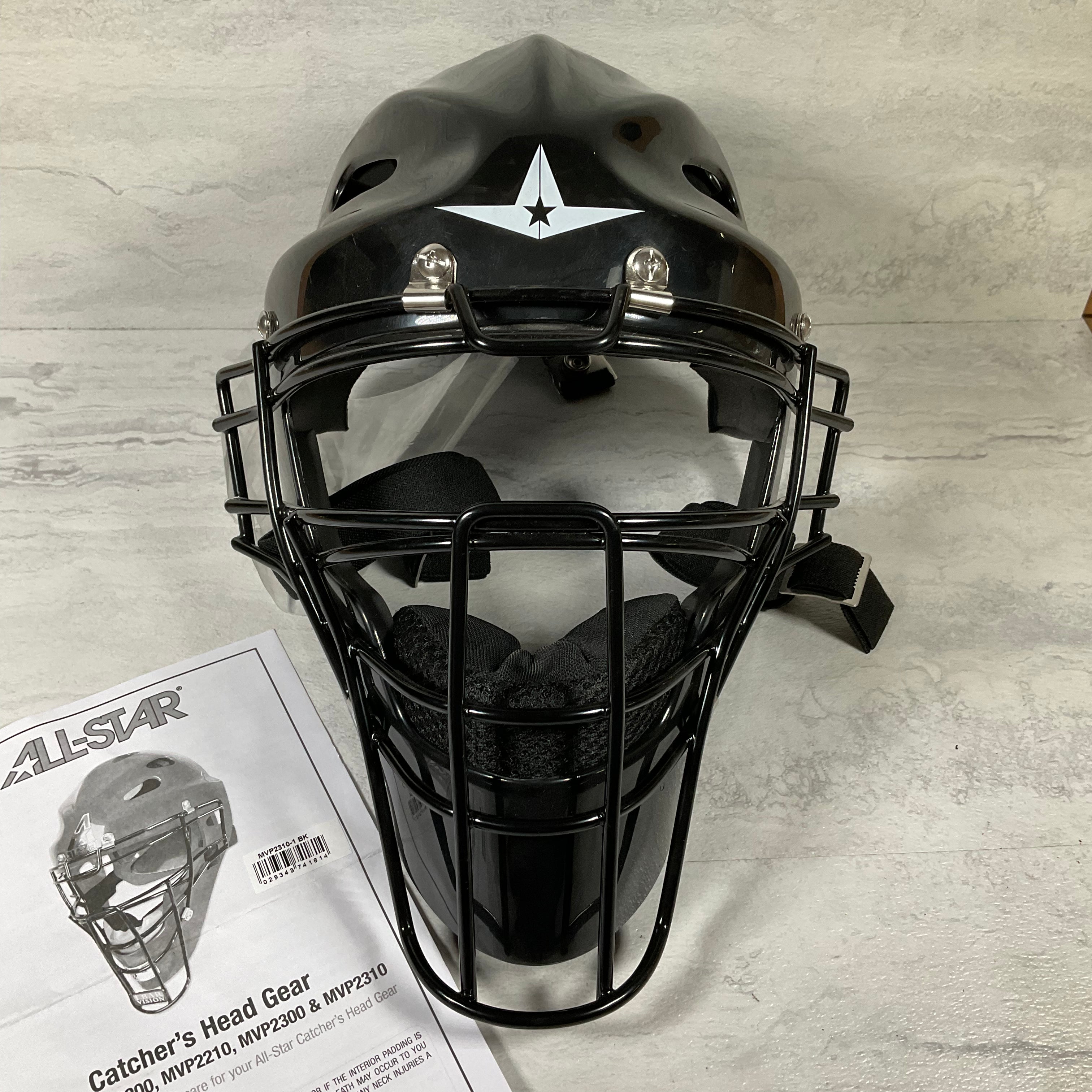 All-Star Baseball-Catchers-Helmets Player's Series Catching Helmet/Youth (7002879852727)